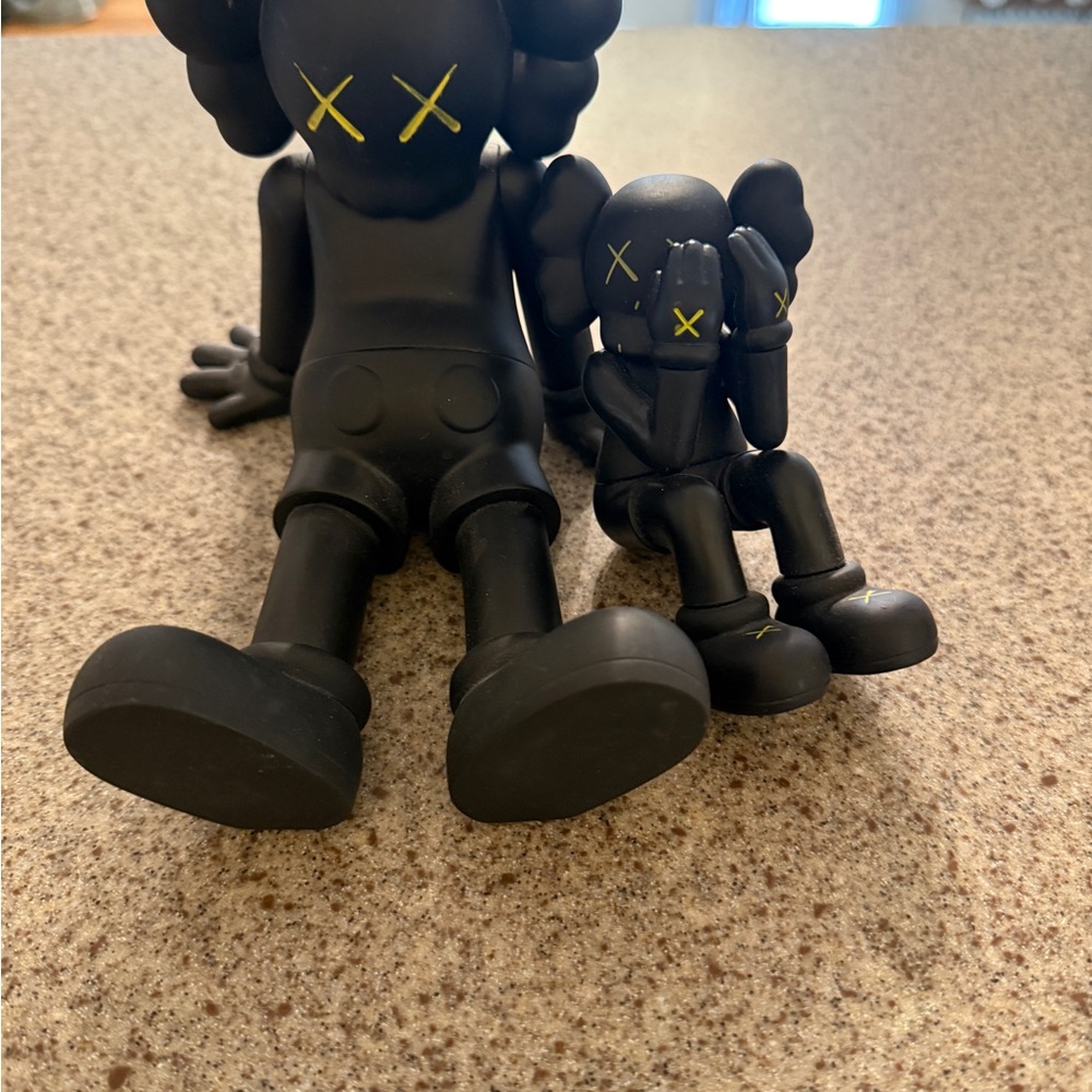 KAWS Black Toy Figures